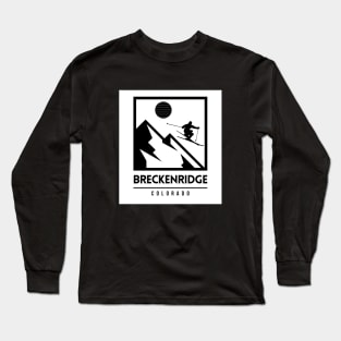 Breckenridge Colorado United States ski Long Sleeve T-Shirt